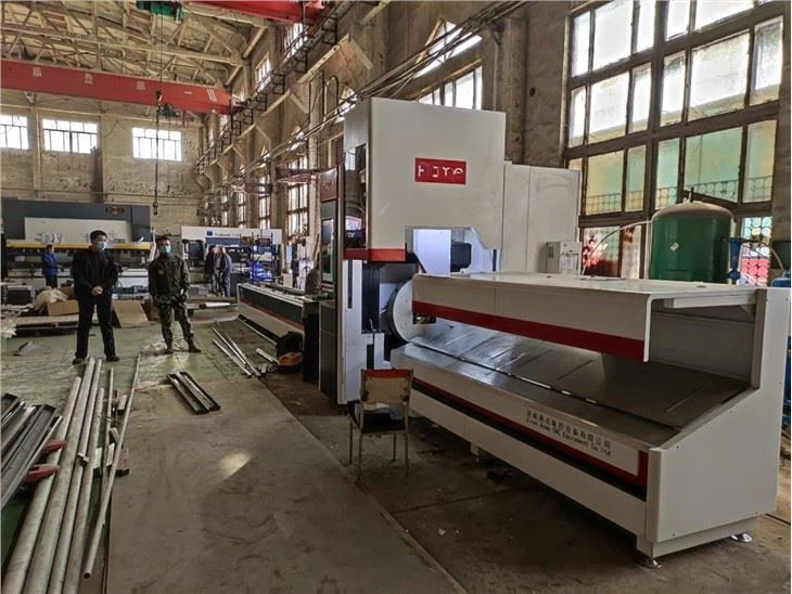 ステンレス鋼の管レーザー切断機